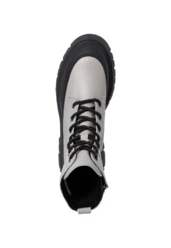 Tamaris Stiefelette - Bottines À Plateau - Grey Lea. Blk -Next Soldes 9831e18b73944fc193c2be96f3c68ba6