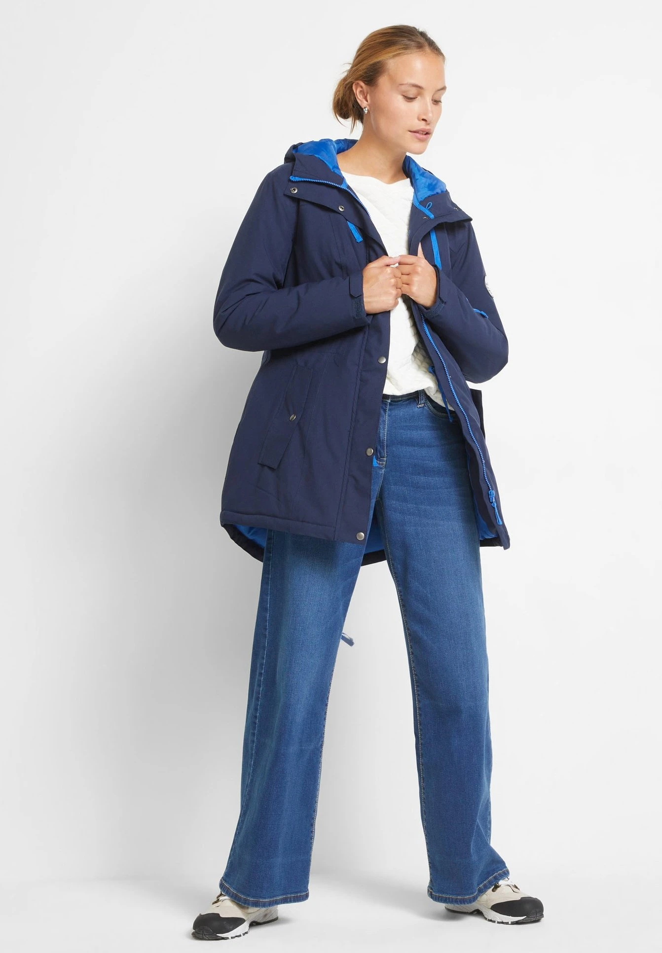 Funktions Mit Kapuze Aus - Parka - Blue 4 Funktions Mit Kapuze Aus - Parka - Blue – Image 2