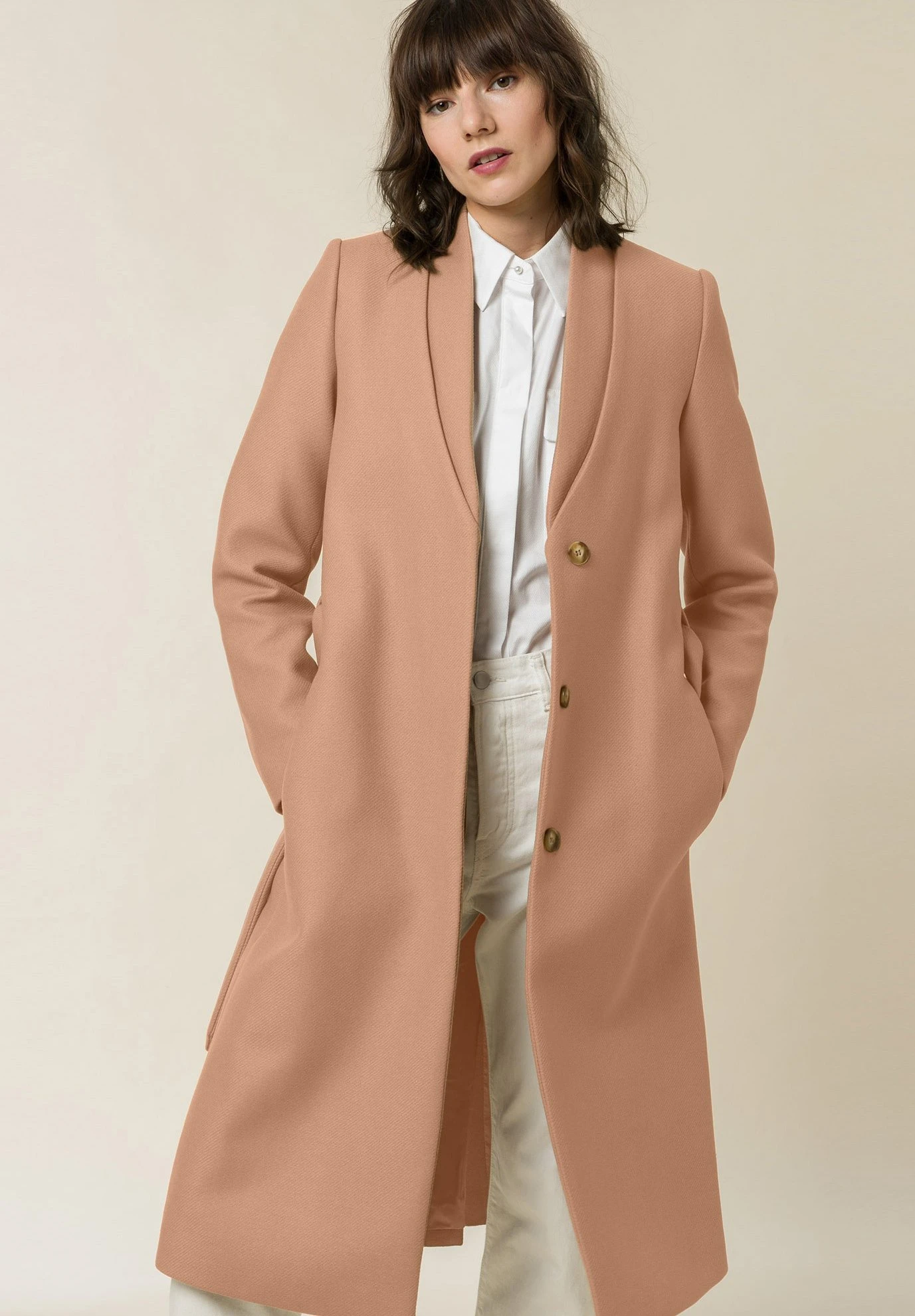 IVY OAK Christina - Manteau Classique - Camel 3 IVY OAK Christina - Manteau Classique - Camel – Image 2