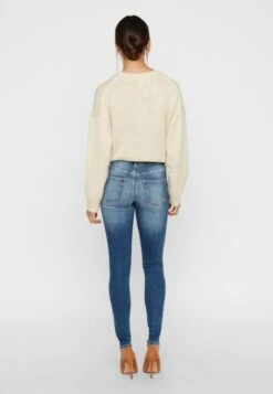 Vero Moda Vmlux Normal Waist - Jeans Skinny - Blue Denim -Next Soldes 9a0821c9064444888666d6528d69395f