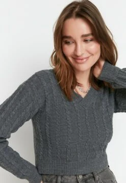 Trendyol Pullover - Gray 13 Trendyol Pullover - Gray -Next Soldes 9a7180089284482095cd0013c5f982f5