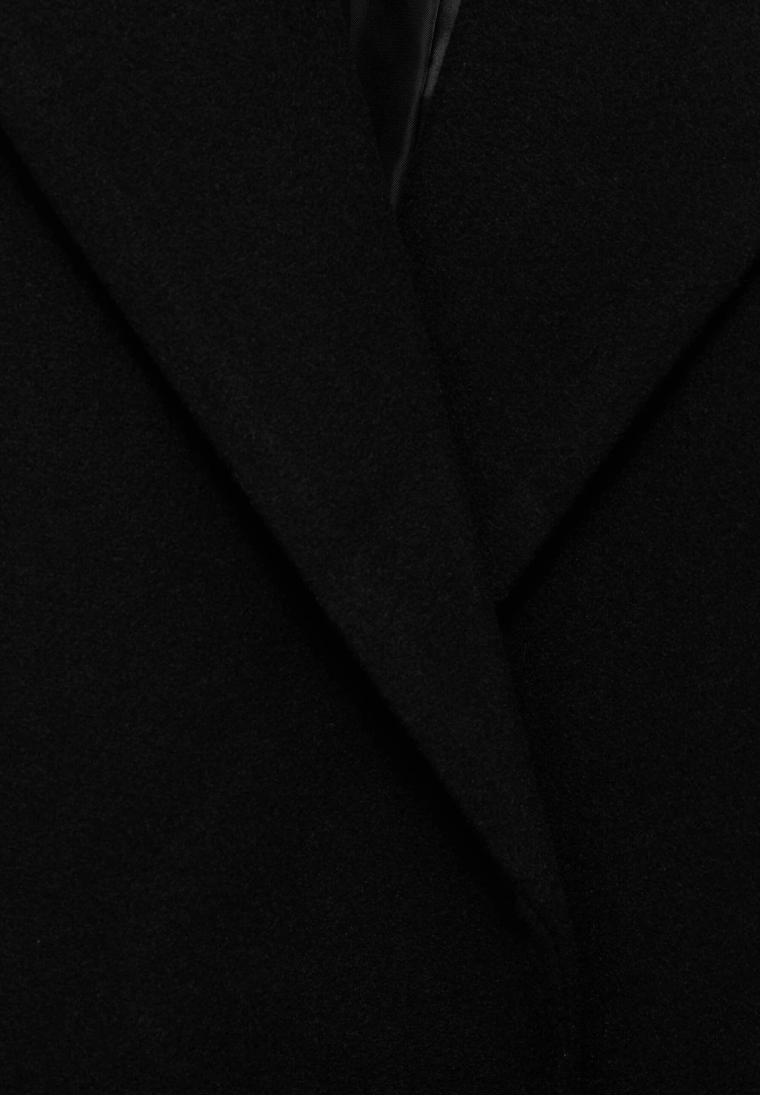 PULL & BEAR Belted Long - Manteau Classique - Mottled Black 10 PULL & BEAR Belted Long - Manteau Classique - Mottled Black – Image 8