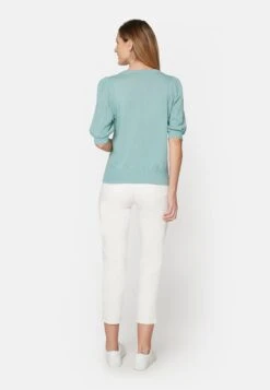 Puff Sleeve Round Neckline - Pullover - Sea Green 6 Puff Sleeve Round Neckline - Pullover - Sea Green -Next Soldes 9cb5cb0999114f74a7a736e33f313b0a