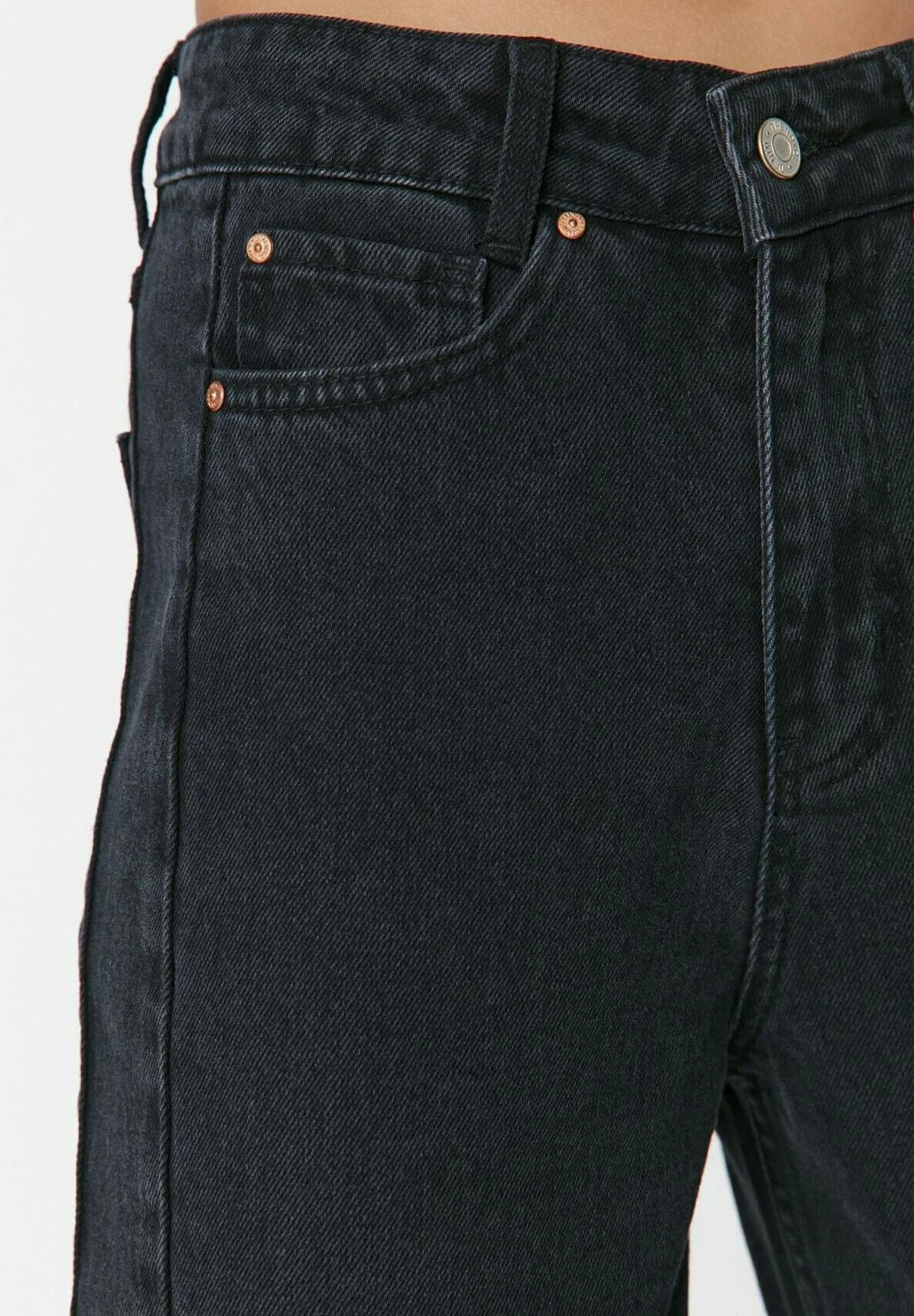 Trendyol Jean Droit - Gray 7 Trendyol Jean Droit - Gray – Image 5