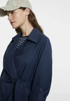 Stradivarius Langer Fliessender - Trench - Dark Blue 11 Stradivarius Langer Fliessender - Trench - Dark Blue -Next Soldes 9daab836f91d4ded8c0a95c5ca57de17