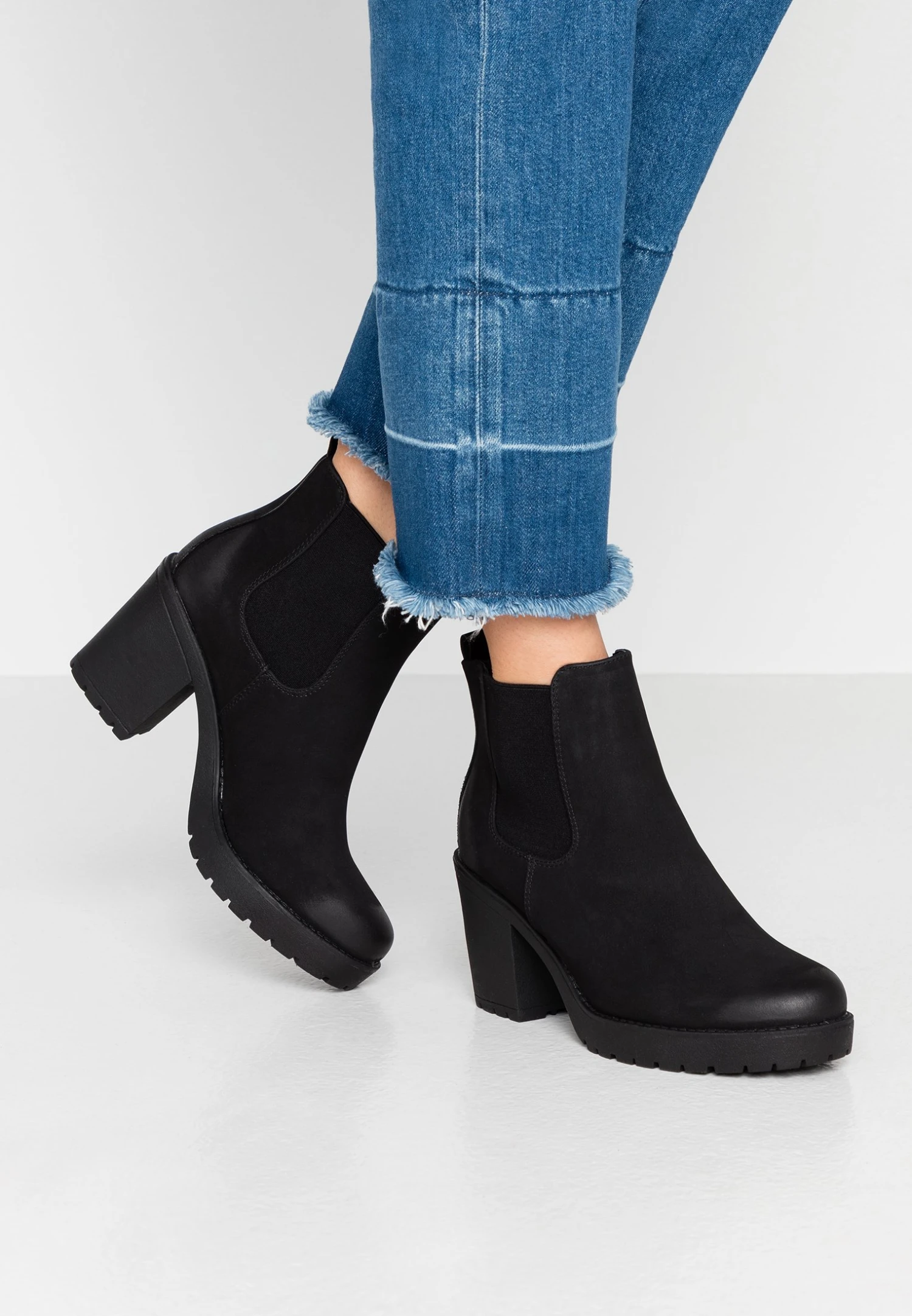 Anna Field Winter Booties - Boots À Talons - Black 3 Anna Field Winter Booties - Boots À Talons - Black