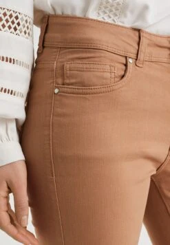 WE FASHION Met Stretch - Jean Bootcut - Brown -Next Soldes 9ef5944b2a754110a850323b62d17873