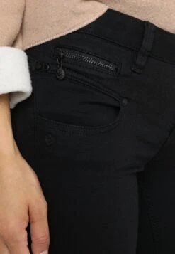 Freeman T. Porter Alexa Cropped - Jeans Skinny - Black -Next Soldes 9f4af6b82f5149c2873bc58c40120bc5