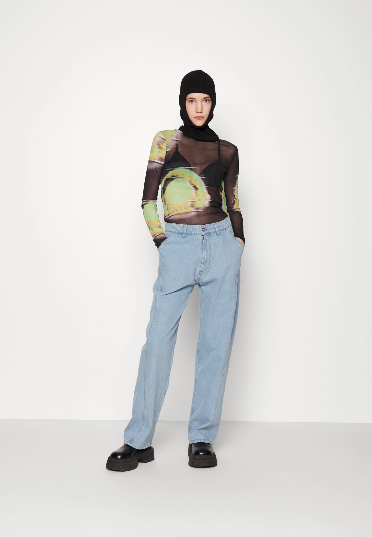 Henrik Vibskov Pants - Jean Droit - Light Indigo Denim 4 Henrik Vibskov Pants - Jean Droit - Light Indigo Denim – Image 2