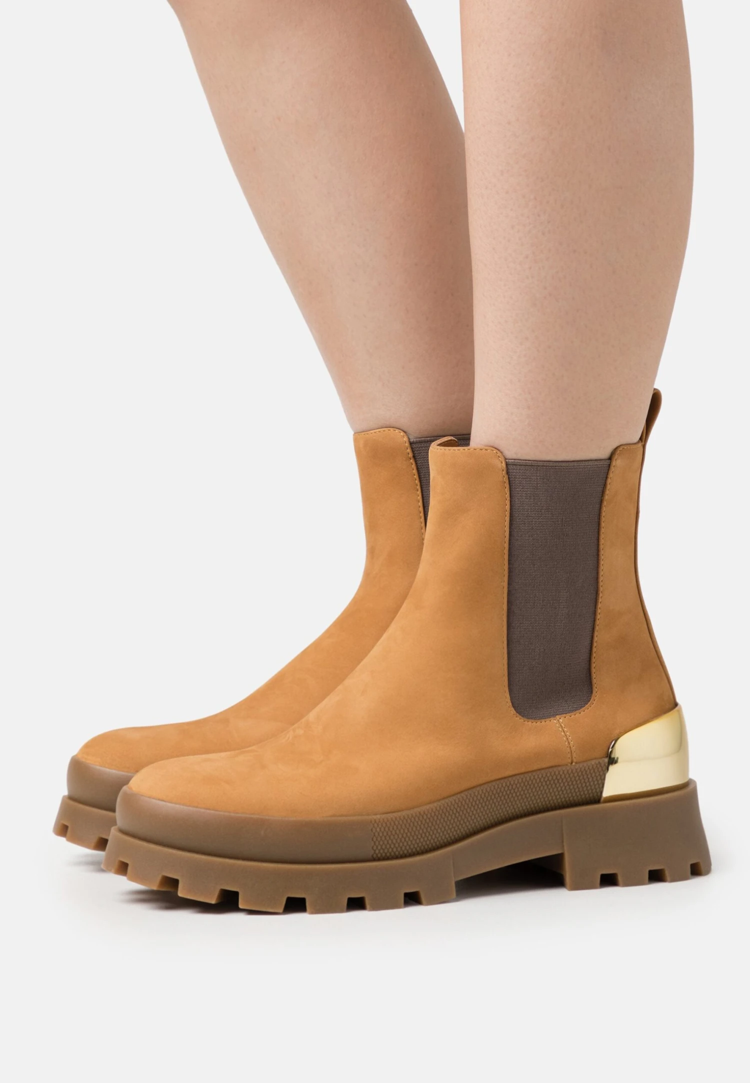 MICHAEL Michael Kors Rowan - Bottines À Plateau - Cognac 3 MICHAEL Michael Kors Rowan - Bottines À Plateau - Cognac