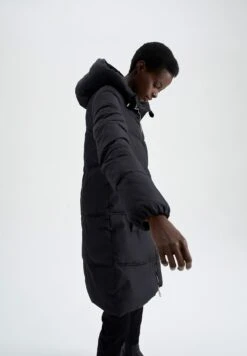 DeFacto Relax Fit - Manteau D'Hiver - Black -Next Soldes a08882ddb80546b1911595ba70affd8d