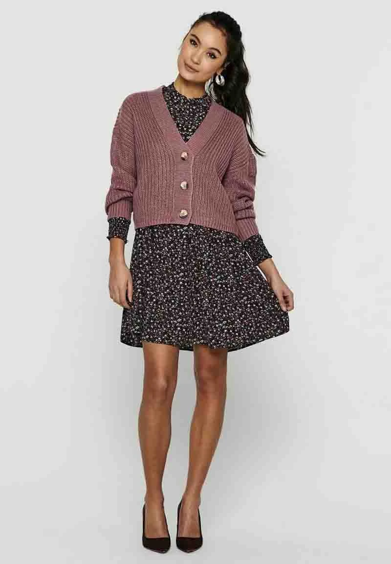 ONLY Carolspring Ls - Gilet - Nostalgia Rose 4 ONLY Carolspring Ls - Gilet - Nostalgia Rose – Image 2