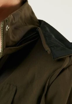 LELA Regular Fit - Parka - Khaki -Next Soldes a147904efbe0474db5e699baa3b96f51