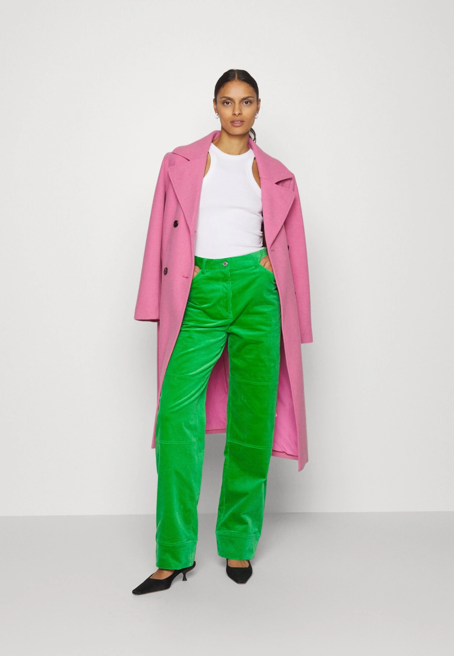 Modström Beca Coat - Manteau Classique - Cosmos Pink 4 Modström Beca Coat - Manteau Classique - Cosmos Pink – Image 2