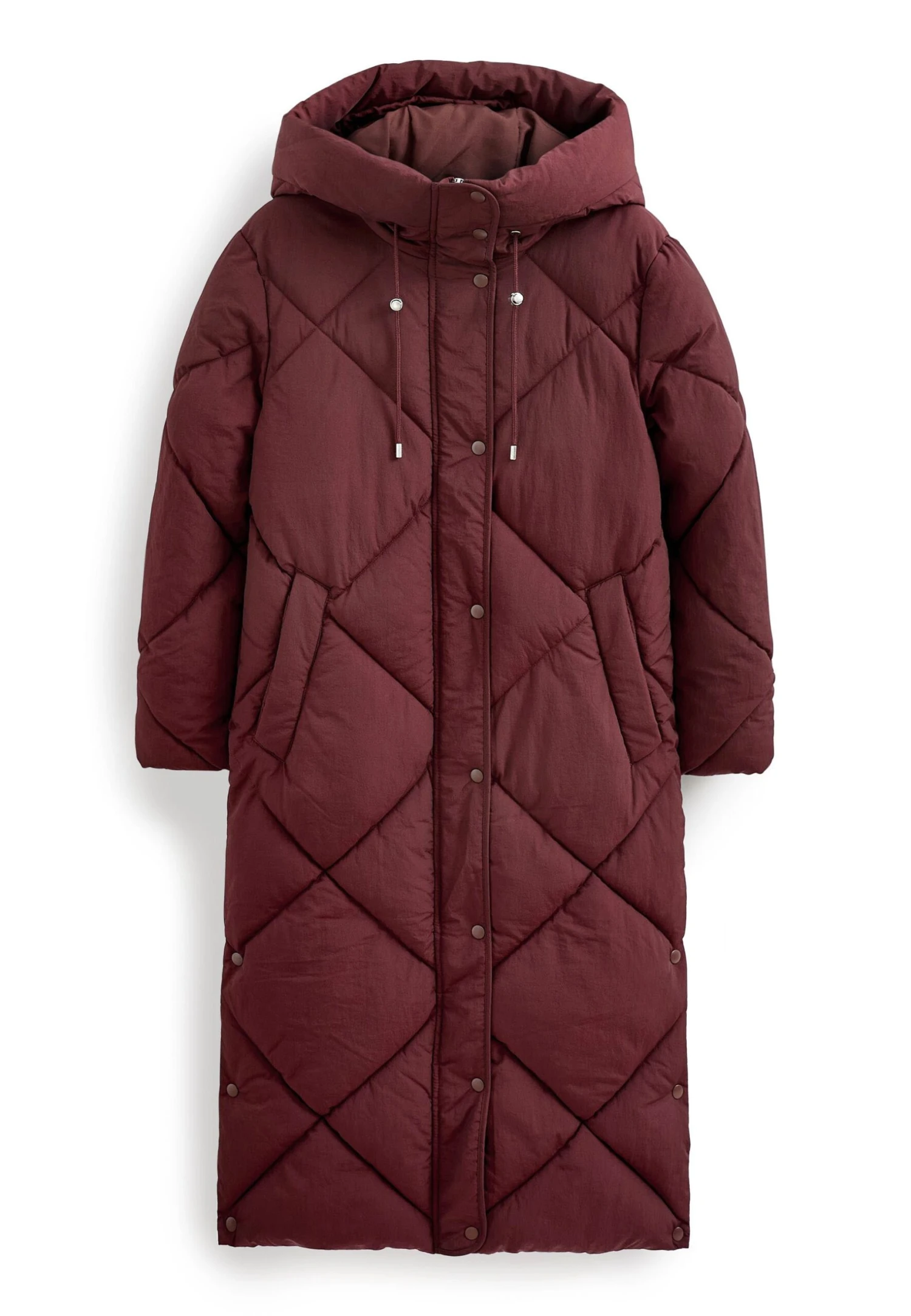 Next Diamond Quilted Showerproof Duvet With Hood Stand - Manteau D'Hiver - Chestnut Brown 7 Next Diamond Quilted Showerproof Duvet With Hood Stand - Manteau D'Hiver - Chestnut Brown – Image 5