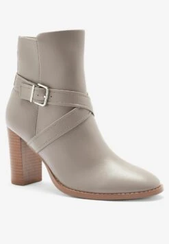 Next Forever Comfort Buckle Detail Standard - Boots À Talons - Grey -Next Soldes a3c80a7ad6264385ad7d733ef027f3db