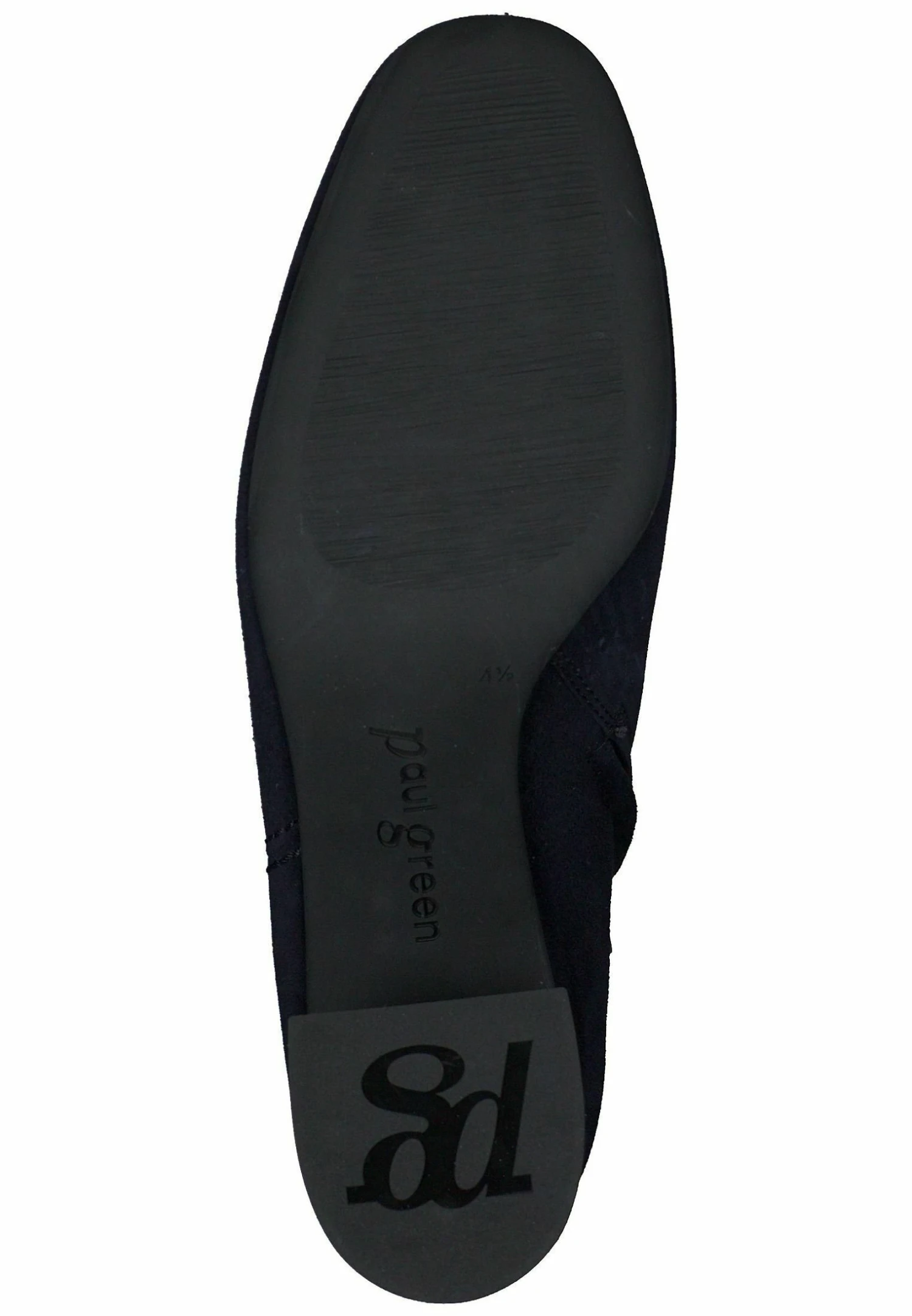 Paul Green Boots À Talons - Samtziege Blau 7 Paul Green Boots À Talons - Samtziege Blau – Image 5