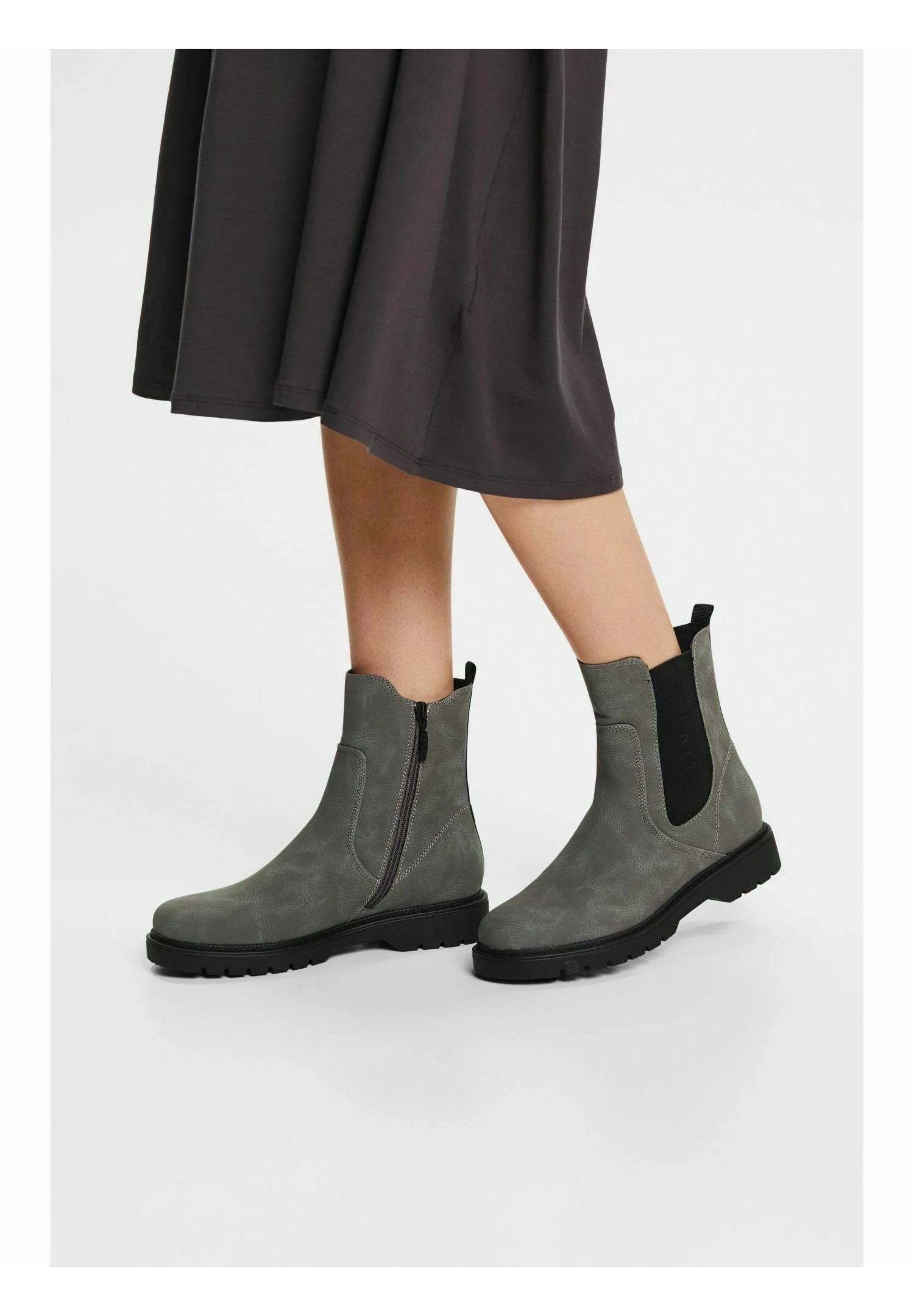 ESPRIT Boots À Talons - Grey 3 ESPRIT Boots À Talons - Grey