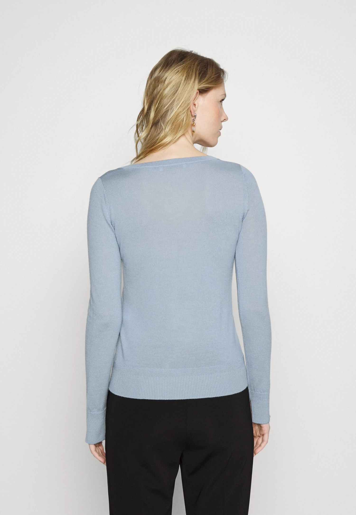 Max Mara Leisure Folgore - Pullover - Azzurro 5 Max Mara Leisure Folgore - Pullover - Azzurro – Image 3