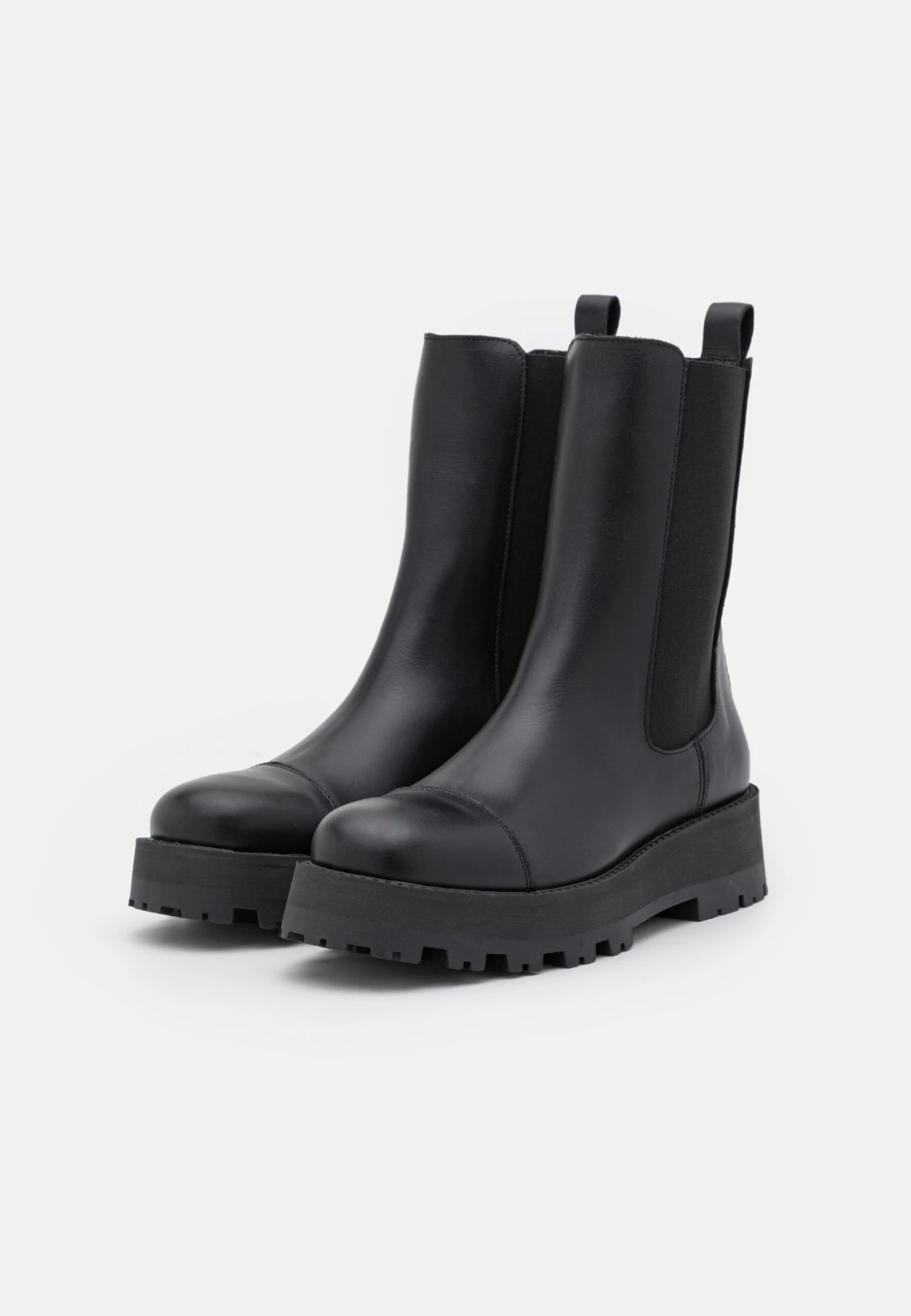 Selected Femme Slfcora Toe Cap - Bottines À Plateau - Black 4 Selected Femme Slfcora Toe Cap - Bottines À Plateau - Black – Image 2