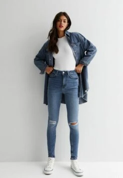 New Look Jenna Skinny - Jeans Skinny - Blue 7 New Look Jenna Skinny - Jeans Skinny - Blue -Next Soldes a6133e045c7246d89d84042f4f1e5924