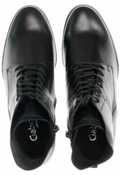 Gabor Bottines À Lacets - Schwarz Micro -Next Soldes a7f5c4a2f38648529b30b97adab5b33a