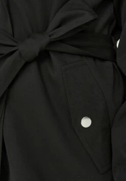 ONLY Kurzer - Trench - Black -Next Soldes a87e045c0e074d05902e5071757e7187