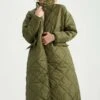 DeFacto Oversize Fit - Manteau D'Hiver - Khaki -Next Soldes a97d9f9bef4b4745a7342066faf1d912