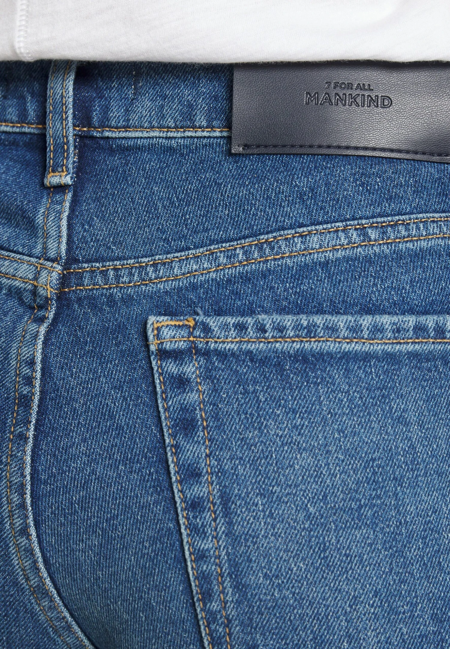 7 For All Mankind Logan Stovepipe Explorer - Jean Droit - Blue 8 7 For All Mankind Logan Stovepipe Explorer - Jean Droit - Blue – Image 6