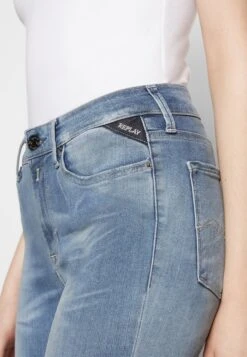 Replay Newluz Hyperflex Bio - Jeans Skinny - Medium Blue -Next Soldes ac01a4d50b81492da39aab5fb1f31d00