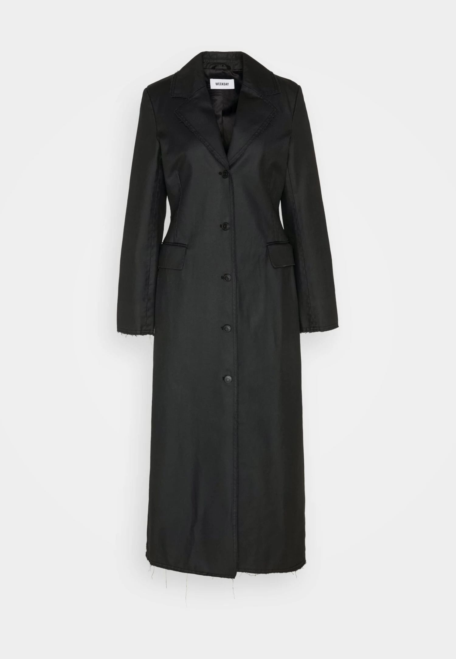 WEEKDAY Cassis Coat - Trench - Black 7 WEEKDAY Cassis Coat - Trench - Black – Image 5