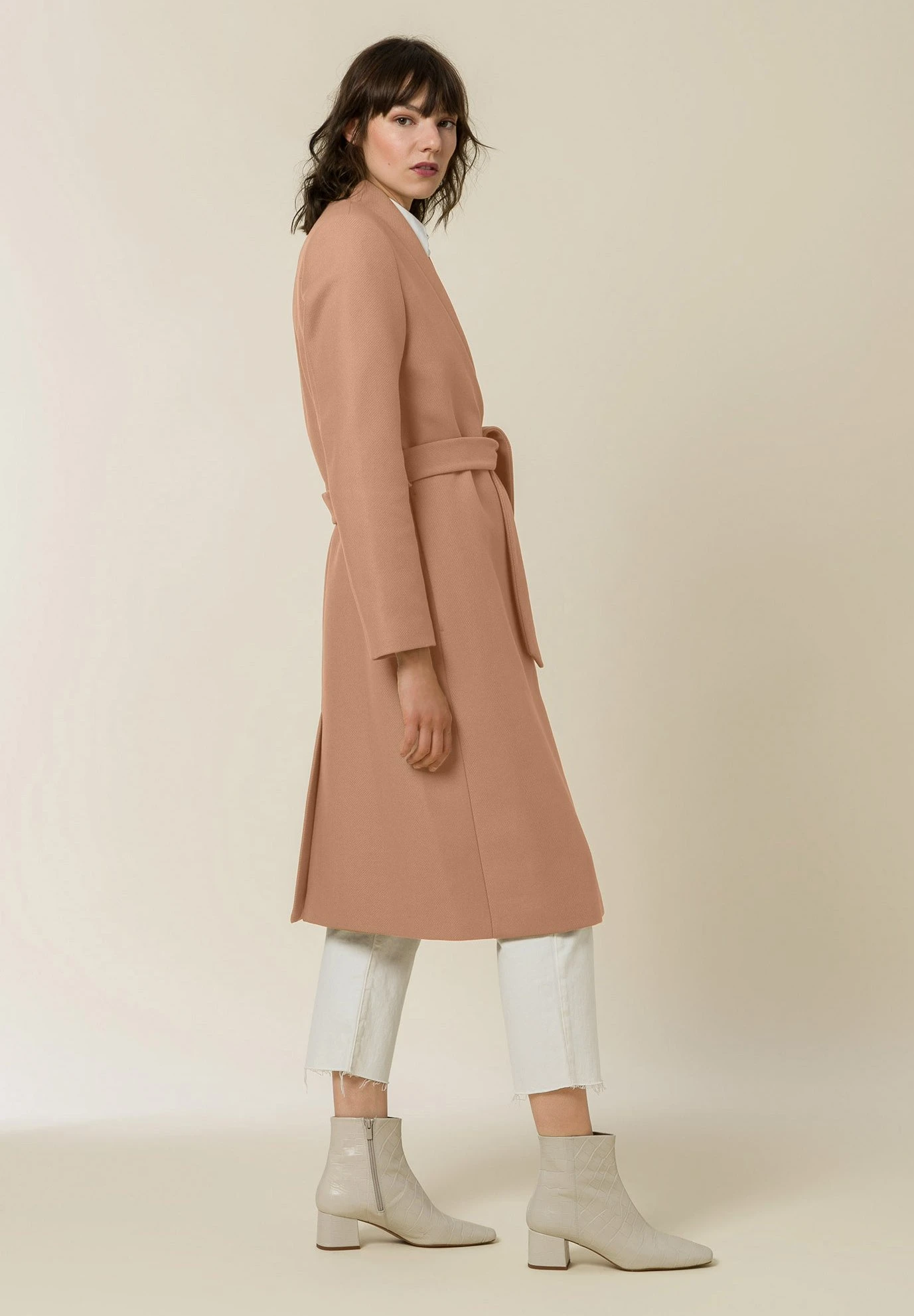 IVY OAK Christina - Manteau Classique - Camel 5 IVY OAK Christina - Manteau Classique - Camel – Image 4