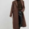 NA-KD Manteau Classique - Brown