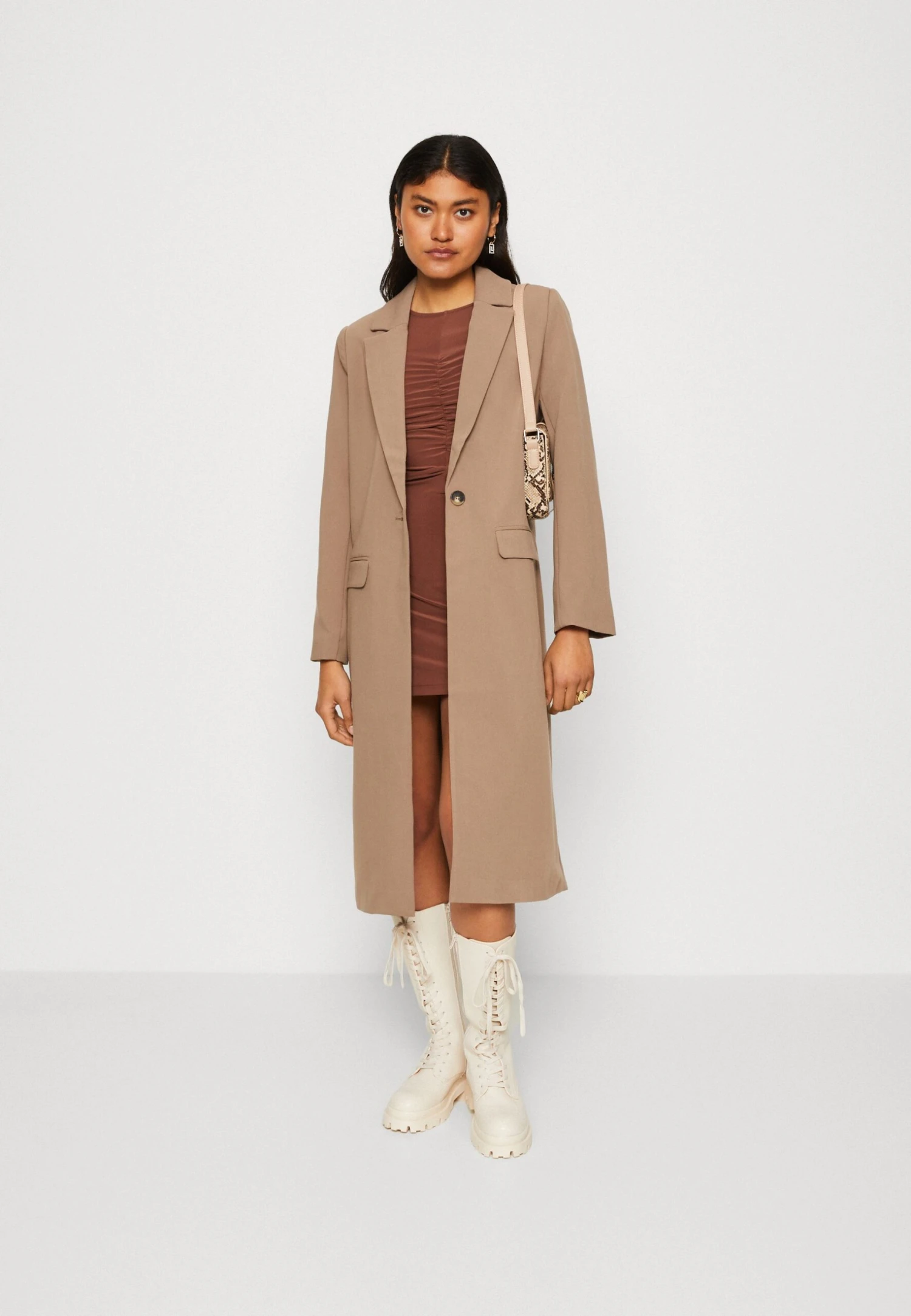 Object Objsigrid - Manteau Classique - Fossil 4 Object Objsigrid - Manteau Classique - Fossil – Image 2