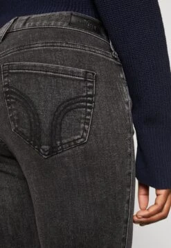 Hollister Co. Clean Curvy - Jean Bootcut - Washed Black -Next Soldes aeef381498c94f62a784de1877016cc6