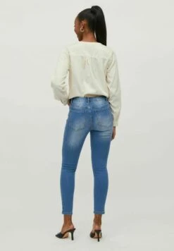 Vila Jean Slim - Medium Blue Denim -Next Soldes afb43312b661481aa7704a75cbc9a6f7