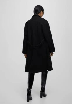 PULL & BEAR Belted Long - Manteau Classique - Mottled Black 12 PULL & BEAR Belted Long - Manteau Classique - Mottled Black -Next Soldes b0d834f71a30436382923ec745e216b2