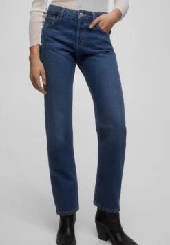 PULL & BEAR Jean Droit - Dark Blue