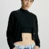 Calvin Klein Jeans Cropped - Gilet - Ck Black -Next Soldes b378f4eb394046bebc9edeb69674d4e5