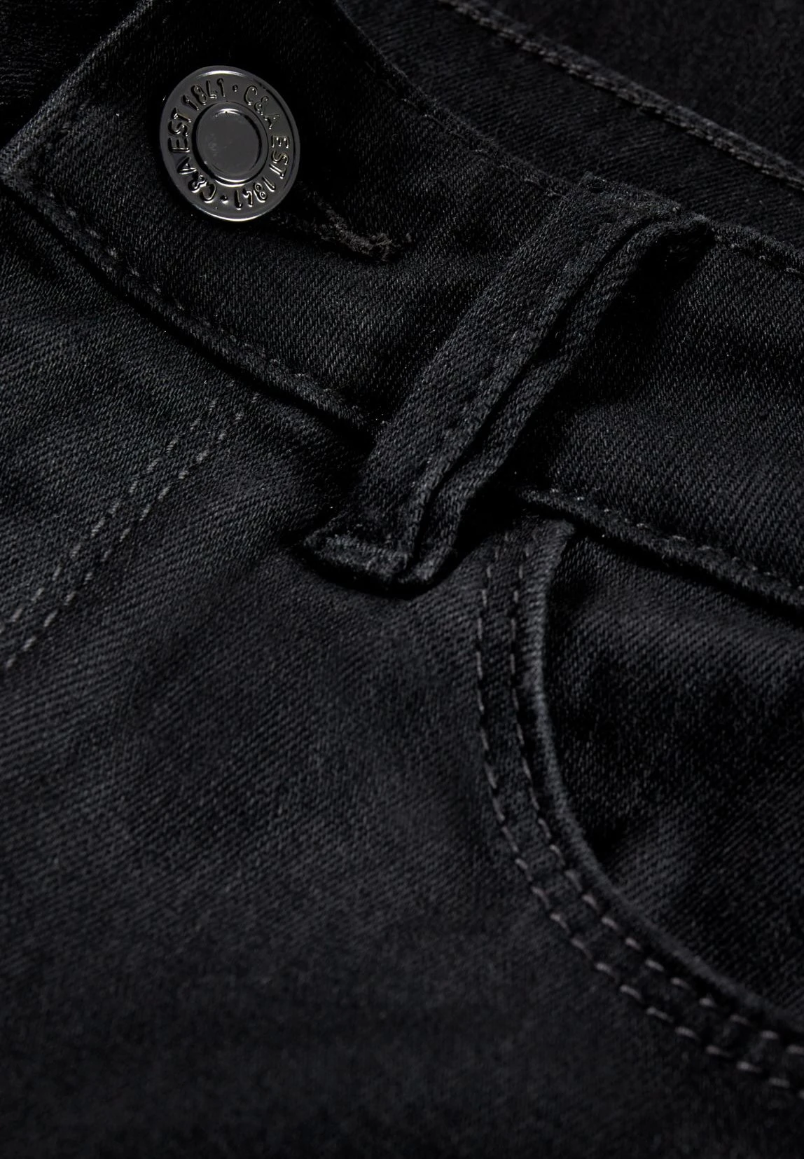 Mid Rise - Jean Slim - Black 8 Mid Rise - Jean Slim - Black – Image 6