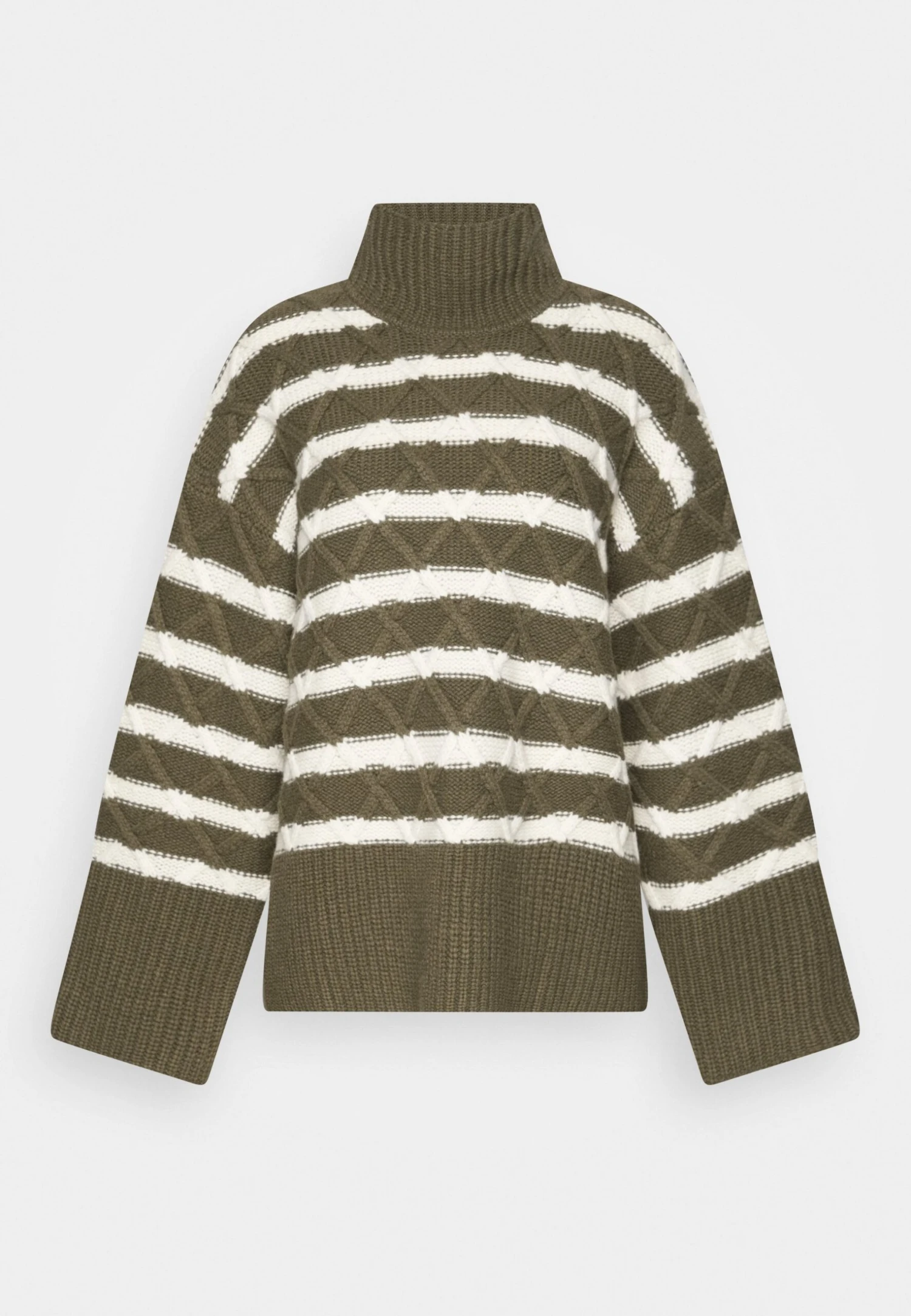 SAMSØE SAMSØE Kassandra Turtleneck - Pullover - Crocodile 3 SAMSØE SAMSØE Kassandra Turtleneck - Pullover - Crocodile