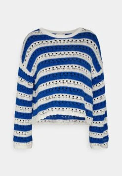 Even&Odd Pullover - White/Blue -Next Soldes b55a96eaabdf4f08bc24e6dffff577e6