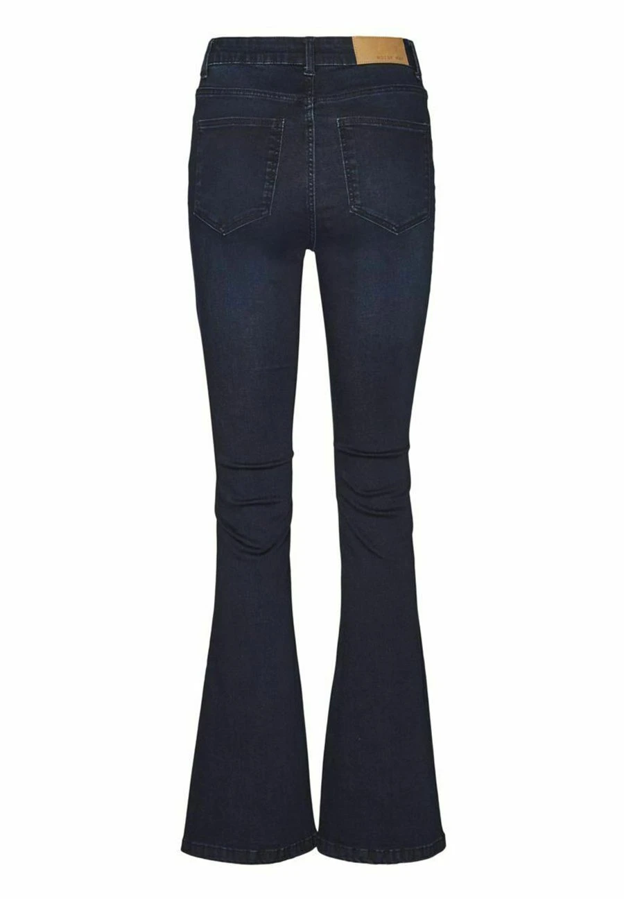 Noisy May Nmsallie - Jean Flare - Dark Blue Denim 4 Noisy May Nmsallie - Jean Flare - Dark Blue Denim – Image 2