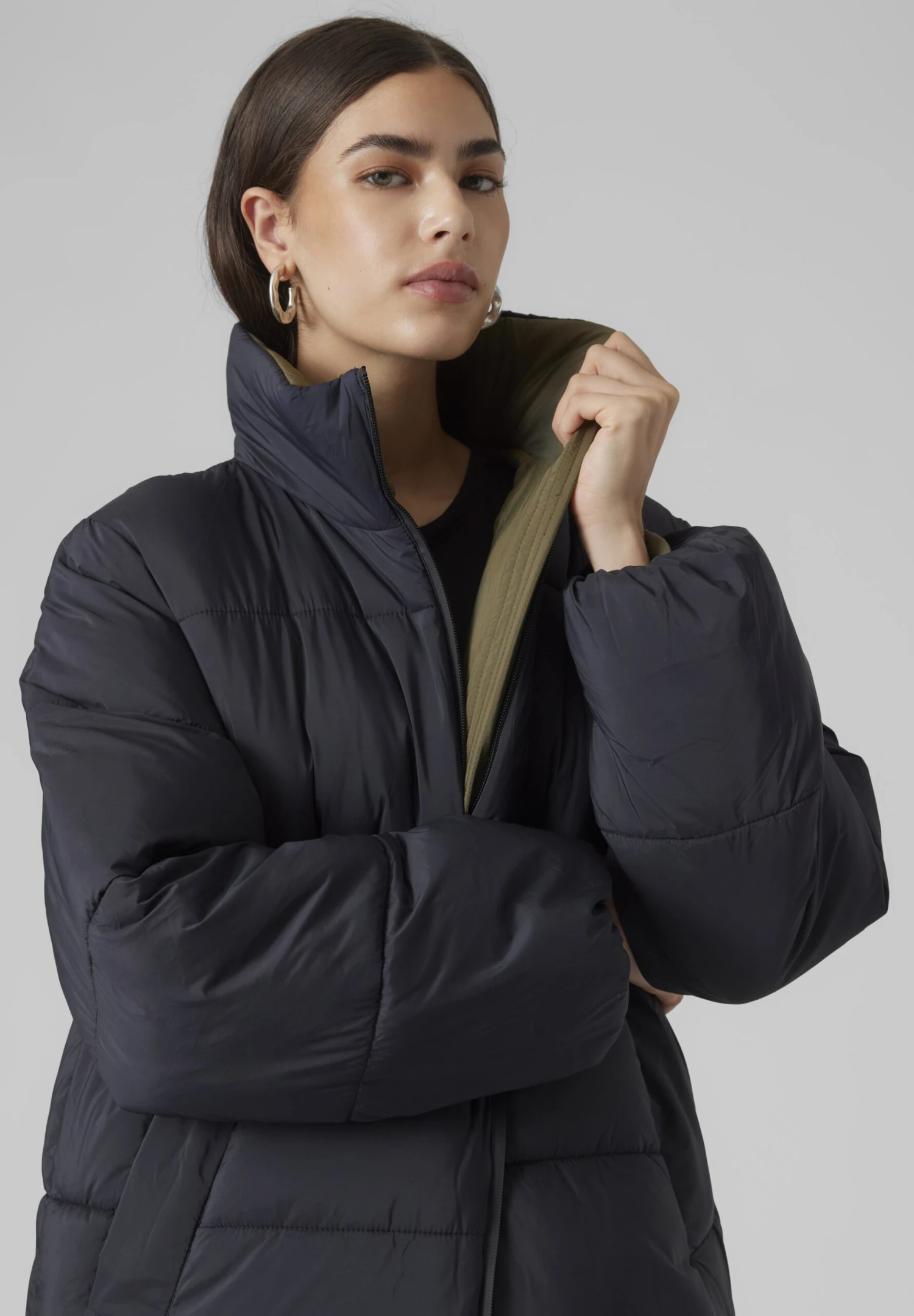 Vero Moda Manteau D'Hiver - Black 6 Vero Moda Manteau D'Hiver - Black – Image 4