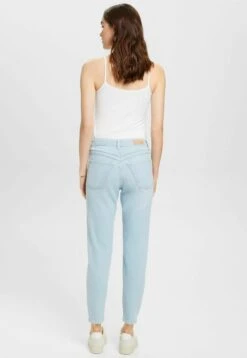 ESPRIT Mom - Jean Slim - Blue Bleached -Next Soldes b9dcf869159b499db26556a266303f8f