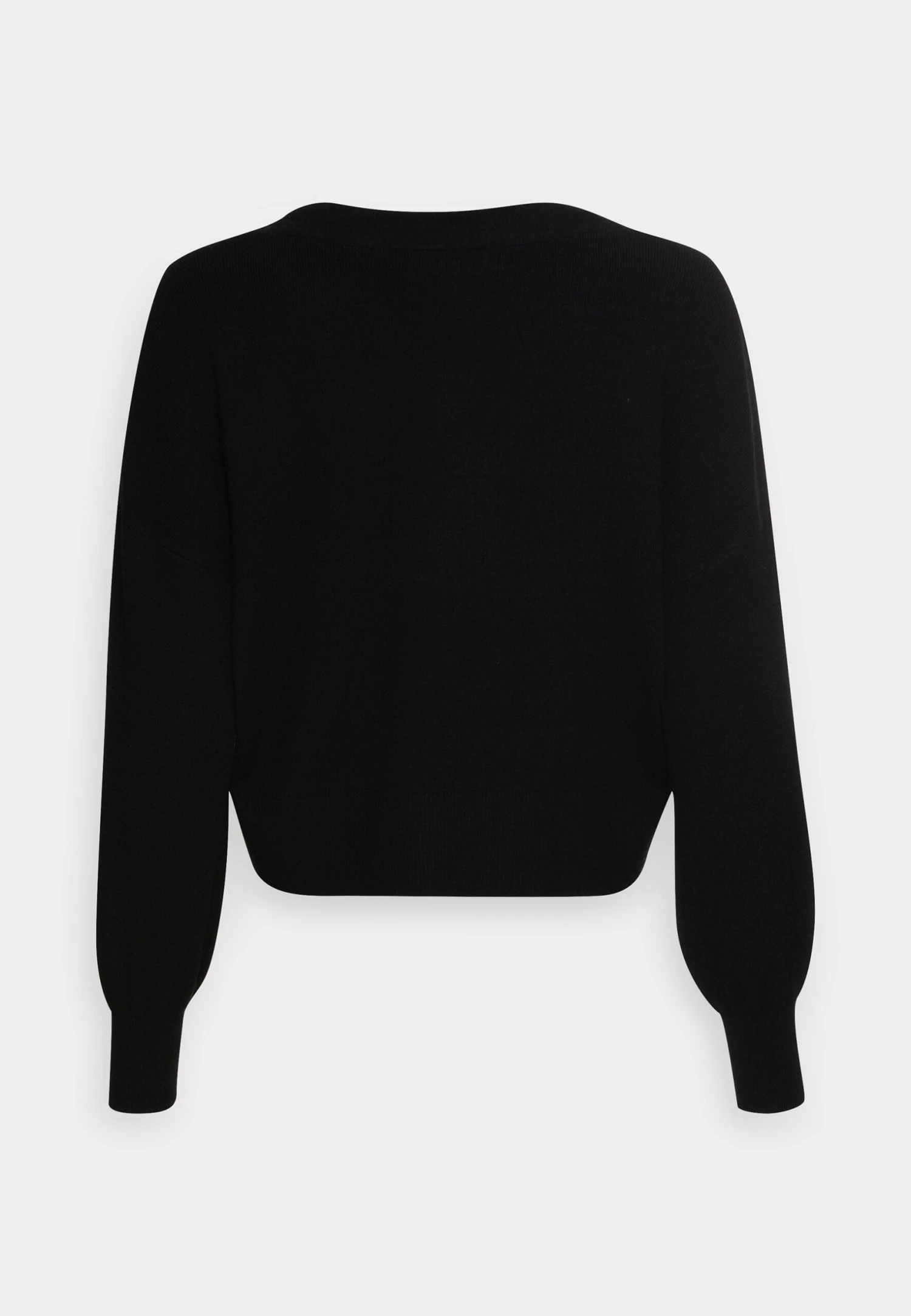 Vero Moda Petite Vmnancy V Neck Short Cardigan - Gilet - Black 4 Vero Moda Petite Vmnancy V Neck Short Cardigan - Gilet - Black – Image 2