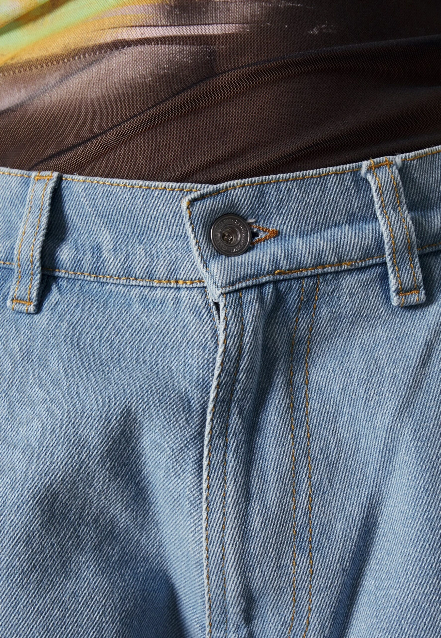 Henrik Vibskov Pants - Jean Droit - Light Indigo Denim 7 Henrik Vibskov Pants - Jean Droit - Light Indigo Denim – Image 5