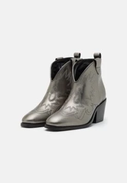 Bronx La-Titude - Boots À Talons - Gunmetal -Next Soldes bbeffbd401c447a9ac2e6da235bfec2e