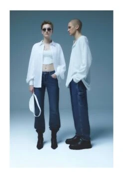 PULL & BEAR Jean Droit - Dark Blue -Next Soldes bc422e5da6f24581b217452207d96d7d