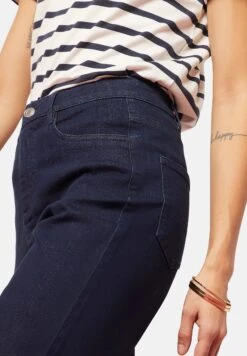 ETAM Dada - Jean Flare - Bleu Marine -Next Soldes bdbb6213313d4fb585ecc09b4ca587ac